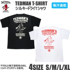 テッドマン TEDMAN  正規取扱店 シルキードライTシャツ ドライフィット UVカット 吸汗速乾 半袖 メンズ TDRYT-2500のサムネイル