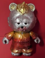 Funky Geek SAMURAI BEAR モモジロウ/銀赤ラメ - メルカリ