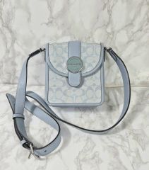 COACH Signature Crossback Blue