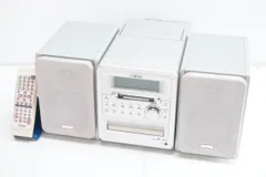 中古】JVC Victorビクター マイクロコンポーネントMDシステム CD／MD