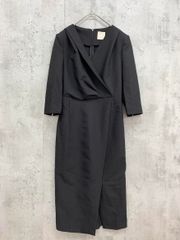 미품 NYMPH 님프 7 분 소매 드레스 원피스 sizeS / 블랙 ■◇ 여성