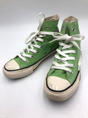CONVERSE コンバース オールスター US ORIGINATOR 1sd042 ハイカット スニーカー size23.0/黄緑 ■■ レディース