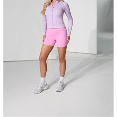ジムキング レディース アウター ジャケット・ブルゾン Gym KingymKi Full Zip Funnel Performance Training Jackets Pink Grindle ピ