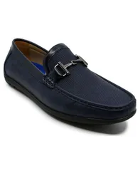 アカデミクス メンズ シューズ スリッポン・ローファー Akademiks Mens Ogden Comfort Loafers Navy ネイビー