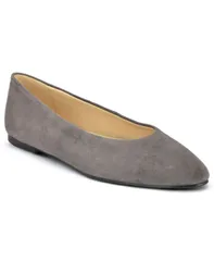 ナインウェスト レディース シューズ スリッポン・ローファー Nine West Womens Valore SlipOn Dress Ballet Flats Dark Gray Suede グレー