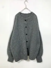 ITEMS URBANRESEARCH アイテムズ アーバンリサーチ 定価9990円 2WAYブークレ カーディガン sizeF/グレー ■■レディース