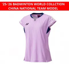 YONEX バドミントンシャツ M フーシャ 中国代表モデル YONEX WOMEN ゲームシャツ バドミントン 中国代表モデル フーシャ 213