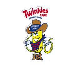 Twinkies Stickers - American Style, Stylish Character Stickers for Cars, Motorcycles, Laptops, Suitcases, Camping, Outdoors, Guitars, Skateboards, and More. American-style car stickers and accessories.