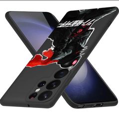 Galaxy S22 Ultra ケース キャラクター 可愛い おしゃれ アニメ 漫画 シリコン さらさら手触り 傷付き防止 超軽量 マット質感 指紋防止  ( Galaxy S22 Ultra)R1 247