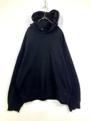 order オーダー order-007 定価8800円 ルーズスウェット プルオーバー パーカー sizeL/黒  ■■メンズ