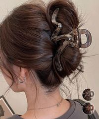 新品 Ferragamo ガンチーニ ヘアアクセ クリップ クリア フェラガモ