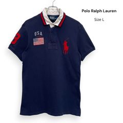 PoloRalphLauren ビッグポニー new york M さ1 POLO RALPH LAUREN ビッグポニー NEWYORK 5 ポロシャツ - メルカリ