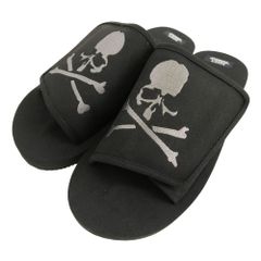 mastermind JAPAN マスターマインドジャパン SUICOKE スイコック OG-448-MM MASTERMIND WORLD × SUICOKE スイコック スライダー サンダル ブラック系 28cm【新古品】【未使用】【中古】