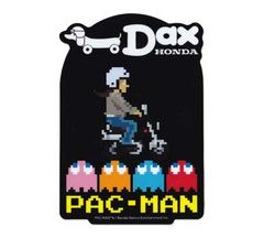 DAX125 ダックス125 アルミサイドエンブレム ブラックアルマイト②