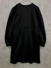 N.Natural Beauty Basic エヌナチュラルビューティーベーシック 166-4240004 ポンチミニ ワンピース sizeM/黒 ■■ レディース