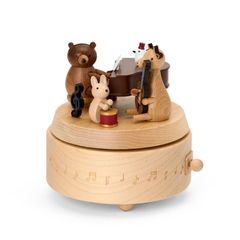 レトロ サンリオ キキララ オルゴール リトルツインスターズ 木馬