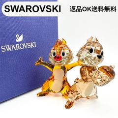 極美品】SWAROVSKI スワロフスキーDisney チップとデール蓋箱なし 極美品】SWAROVSKI スワロフスキーDisney チップとデール蓋箱なし