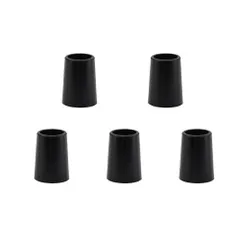 ゴルフ ソケット 5個セット アイアン テーパー用 黒 内径9.15/高さ18.0(mm)/外径13.7(mm)