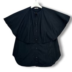 Theory セオリー Crushed Satin PKT Popover N サテン ノースリーブ 