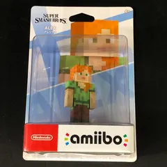 新品未開封 amiibo アレックス SUPER SMASH BROS. ALEX マインクラフト Minecraft