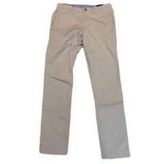 現行QR POLO ralph lauren ポロ　ラルフローレン　パンツ　ベージュ　30/32 スリランカ製　ストレッチスリムフィット