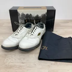 FOOTJOY/フットジョイ DRYJOYS PRO ゴルフシューズ 26cm ホワイト 53467J メンズ 外箱/収納袋付き[ON01892]
