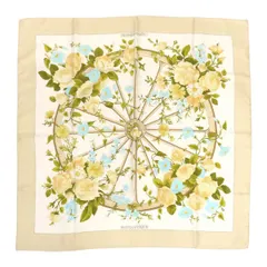 エルメス カレ 90 ROMANTIQUE ロマンティック スカーフ (100pct Silk