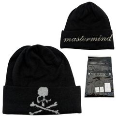 【タグ・袋付】【定価66,000円】mastermind JAPAN judgment Episode11 2023 カシミヤ ニット帽 Mサイズ MJ23E11-KN014-110-1 マスターマインド