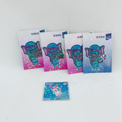 A942 · 사가 발너스 발탄 카드? 핑크 4 장 블루 1 장 포켓몬 님피아1장 합계 5장
