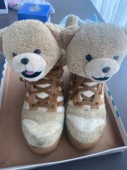 adidas Jeremy scott ぬいぐるみスニーカー 4セット - メルカリ
