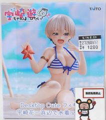 27.[점포 병매품]Desktop Cute 피규어 우사키 하나바닷가에서 수영복 ver