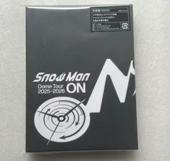 「DVD」【初回盤】Snow Man Dome Tour 2025-2026 ON 初回盤(3枚組) [DVD] 6%OFF 値引き前価格 ¥5,000