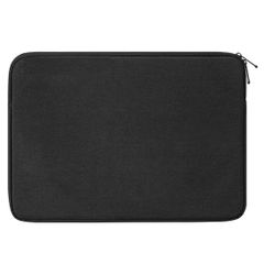 [BIGHAS] Laptop Case, Shockproof, for 13.3, 14, 15.6 Inch Laptops, Water-Repellent, Durable, Full Protection, with Handle, Double Zipper, Multi-Functional Pockets, Basic, Lightweight, Simple, Stylish, Compact (654 Black)