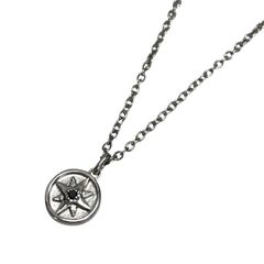 L＆Co./エルアンドコー/シルバー/コンパスネックレス/0.01ct/レディース/FC3832