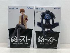 DEATH NOTE ぬどる 스토퍼 ぬーストフィギュア 夜神月/リュク 2종 세트 정리 판매 개봉품[P6140-008]083