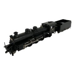 HOゲージ 天賞堂アダチ D51半流 蒸気機関車 カンモーター