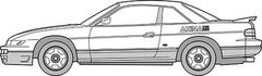 フジミ模型 1/24 頭文字D S13シルビア 池谷浩一郎