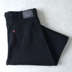 □古着 Wrangler ラングラー ブラックジーンズ デニムパンツ 黒 W31L32 