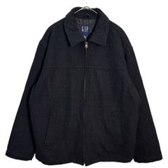 00年代 GAP ギャップ ウールジャケット オールドギャップ ブラック(メンズ L)中古 古着 Y8254