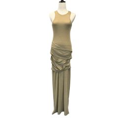 美品 23SS yori ヨリ ショートパフギャザーブラウス YR21-23066SM 