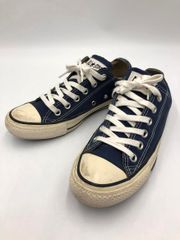 CONVERSE コンバース オールスター 1SC734 キャンバス ローカット スニーカー size24.5/青 ■■ レディース