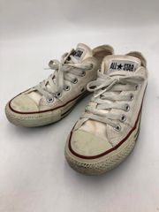 CONVERSE コンバース オールスター M7652 キャンバス ローカット スニーカー size23.5/白 ■■ レディース