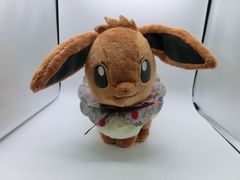 【TAKA151-32】◇BANPRESTO バンプレスト 一番くじ Pokemon Eievui & Antique A賞 イーブイ おすましぬいぐるみ