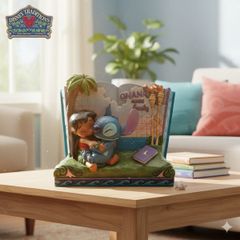 Lilo & Stitch Storybook 14cm Lilo & Stitch | Disney Traditions Jim Shore Goods Figure Doll Ornament Sculpture Jim Shore Official Import