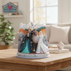 Frozen Love Connection 20cm | Disney Traditions Jim Shore Goods Figure Doll Ornament Sculpture Jim Shore Official Import