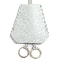양품 HERMES 헤르메스 마르제라기 크로셰트 넥 스트랩 목걸이 키 링 키케이스 빈티지 그레이 맨즈 레이디스 헌 옷 중고 USED