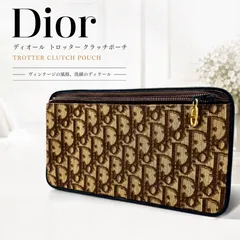 Christian Diorクリスチャンディオール トロッター クラッチバッグ