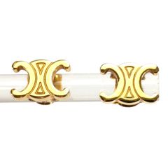 Celine セリーヌ トリオンフ ピアス ゴールド 管理番号：11646 - メルカリ