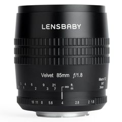 [8/21·31은 임시 휴업이 됩니다][즉배] LENSBABY 렌즈 아기 Velvet(벨벳) 85 니콘 F마운트 예술적이고 정서적인 인물을 [무료우송]