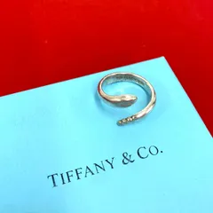 極 美品 TIFFANY&Co. ティファニー ヴィンテージ スネーク リング